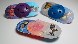 Download lagu Penguins of Madagascar Spinner from Nestle Breakfast Cereals Set of 3 Unboxing & Review mp3