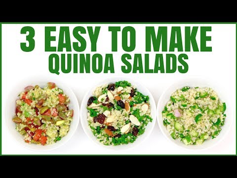 How to Make Quinoa Salad / 3 Easy Quinoa Salad Recipes