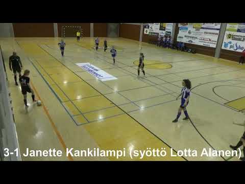 Futsal naisten 2divari 9.12.2018 FC Botnia - I-JBK (5-2)