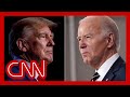 Trump gets the final word at CNN debate after coin flip