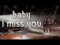 2NE1 - Baby I Miss You [karaoke] 