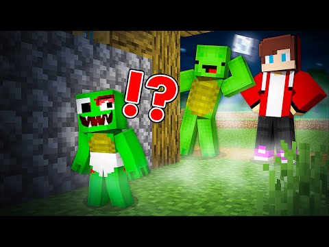 Something is Wrong With Baby Mikey in Minecraft - Maizen JJ and Mikey