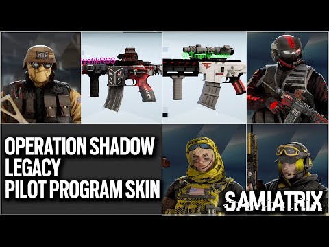 New Pilot Program Uniform and Gun Skins - Operation Shadow Legacy