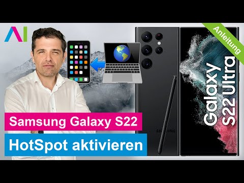 Samsung Galaxy S22 - Activate Hotspot • 📱 • 📲 • 📶 • Instructions | Tutorial
