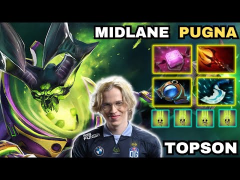 🔥 TOPSON Pugna Midlane 🔥 Master Tier Road To Grandmaster Tier - Dota 2