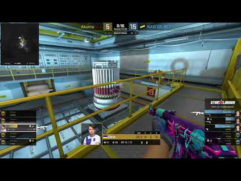 s1mple giving no respect to Akuma, STAR LADDER CIS TOURNAMENT.