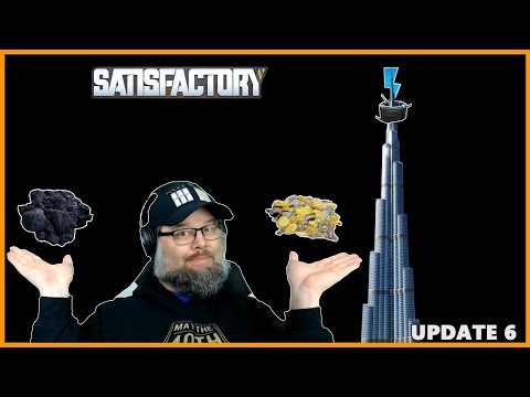 Tower of POWER - Compacted Coal - Satisfactory - Update 6 - S4 Ep 3
