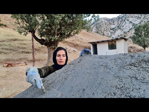 Afsaneh and her children: from cement work to barbecue