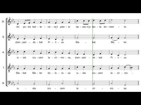 Parti staccate - Stabat Mater - Basso