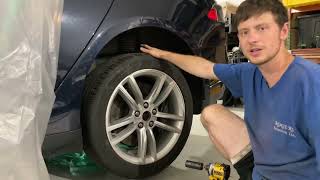 Tesla Model S 2012 - early 2016 Rear Air Suspension Replacement