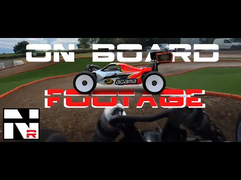 Agama A319 RC Buggy On Board Chase Footage Lapping around Nemo Raceway