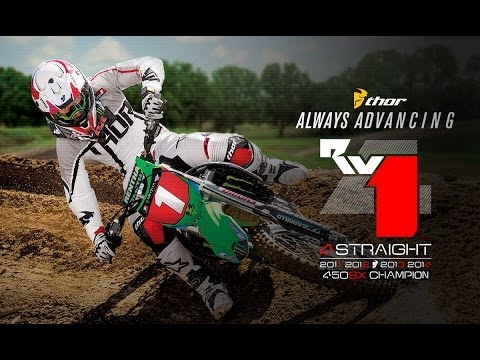 Thor MX - Ryan Villopoto 4 X Champion (HD)