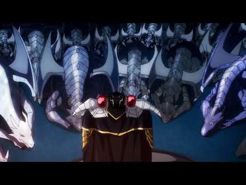 Ainz dominates the Dragon race | Overlord Season 4 Episode 7