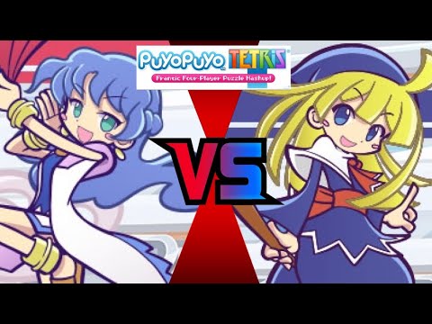 Puyo Puyo Tetris - Rulue (me) vs Witch (Versus)