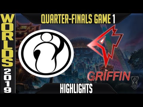 IG vs GRF Highlights Game 1 | S9 LoL Worlds 2019 Quarter-finals | Invictus Gaming vs Griffin G1