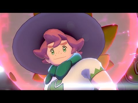 Pokemon Sword and Shield - Turffield Gym - Gym Leader Milo