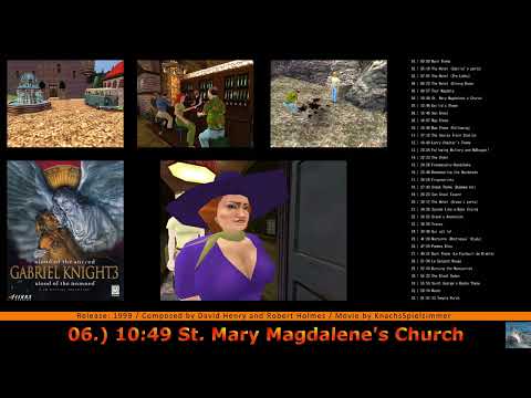 GABRIEL KNIGHT 3 - OST [Full] OFFICIAL GAME SOUNDTRACK