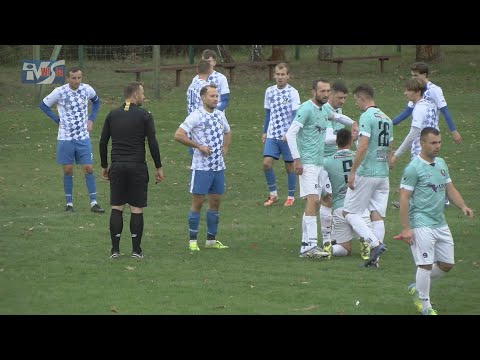 TRANSDŹWIG STALE - STAL GORZYCE 1:1 (1:1) -  FRAGMENTY MECZU I KOMENTARZE TRENERÓW
