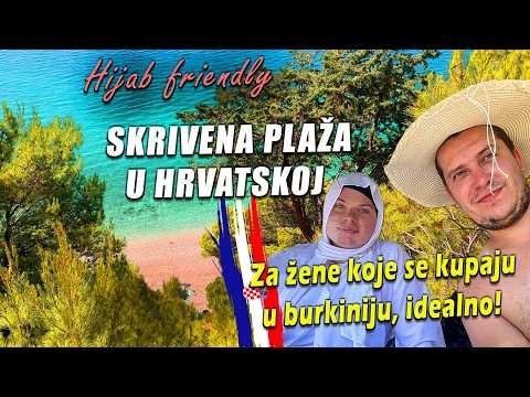 SKRIVENA PLAŽA U HRVATSKOJ - HIJAB FRIENDLY *na motoru sa ženom*