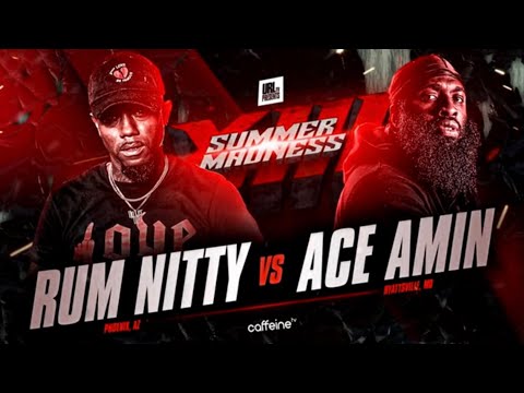 WHAT ARE YOU DOIN!!!??? RUM NITTY VS ACE AMIN ON SUMMER MADNESS 13!?