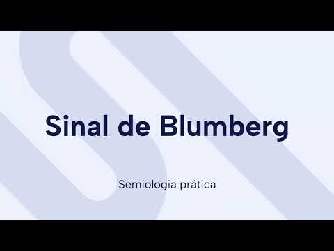 Exame físico: Sinal de  Blumberg