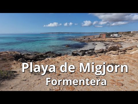 Playa de Migjorn Formentera after season 🇪🇸 4K