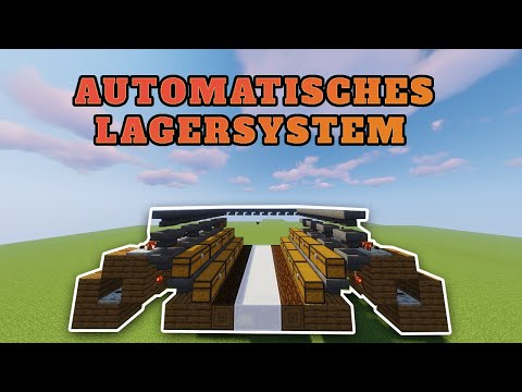 Automatisches Sortier/Lagersystem in Minecraft bauen TobisBlocks