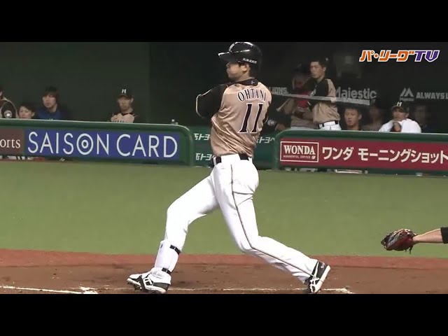 ファイターズ・大谷猛打賞