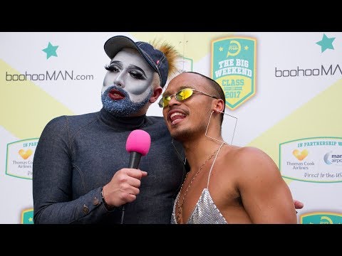 Danny Beard & Seann Miley Moore at Manchester Pride 2017