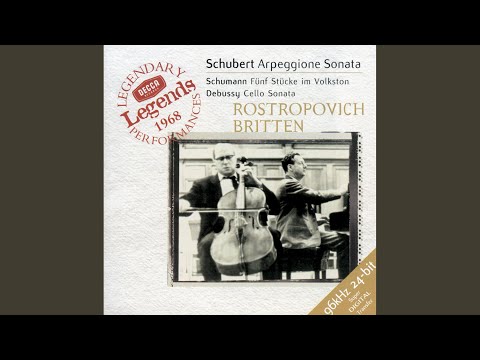 Schubert: Sonata For Arpeggione And Piano In A Minor, D. 821 - 2. Adagio