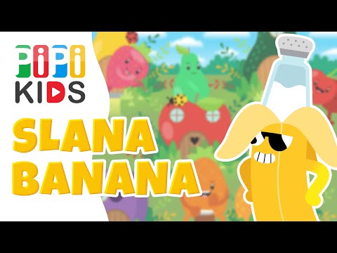 SLANA BANANA - Animirana pesma za decu @pipikidschannel