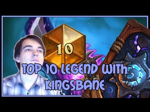 Hearthstone: Top 10 legend with Kingsbane rogue