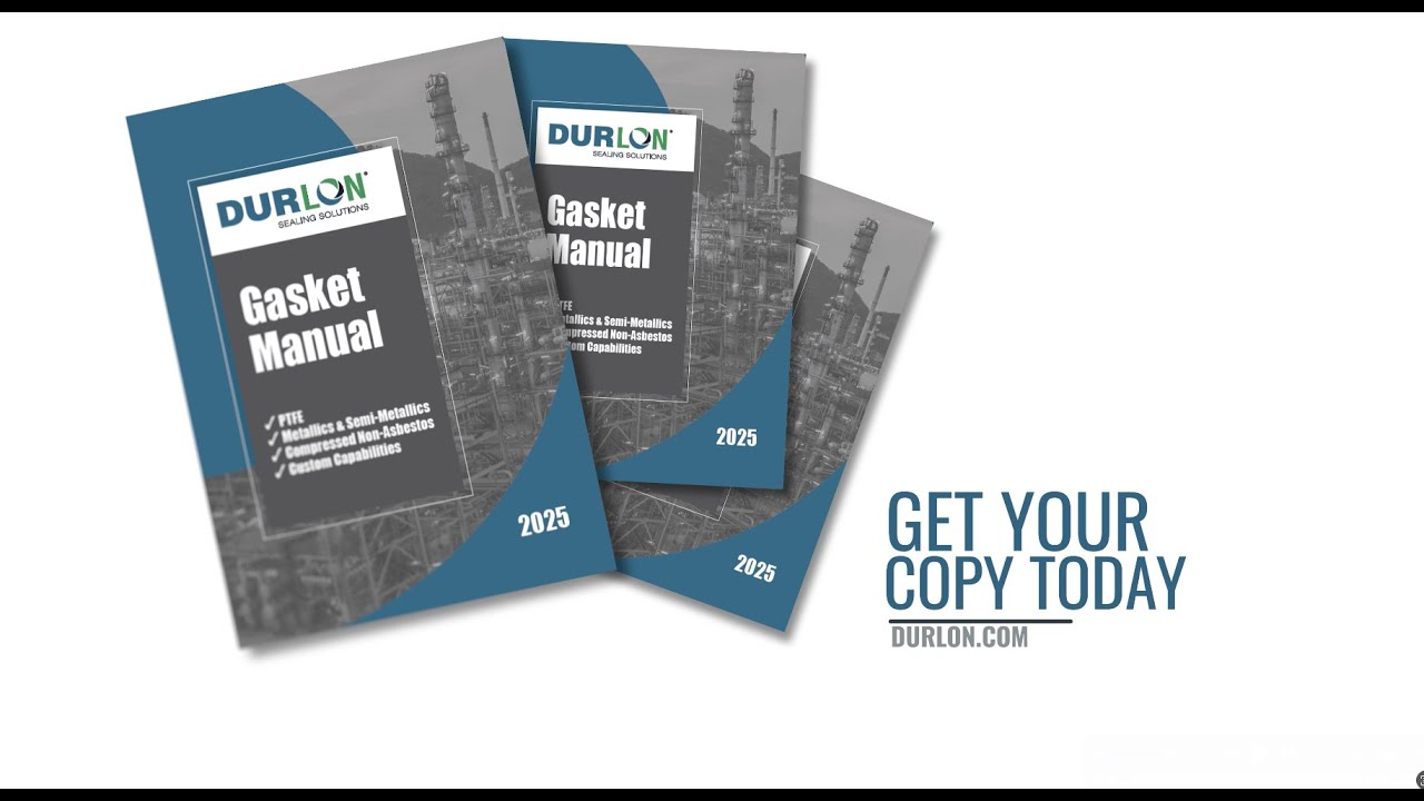 The NEW Durlon Gasket Manual | Updated Guide for Smarter Gasket Selection & Installation