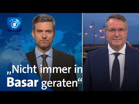 Bund-Länder-Streit um Steuersenkungen: Ministerpräsident Schweitzer (SPD) | tagesthemen-Interview