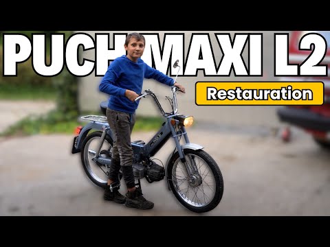 Puch Maxi Restauration mit Wolfi und Bernd