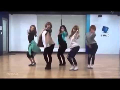 4minute 'What's Your Name' mirrored Dance Practice