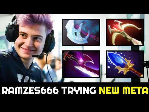 RAMZES666 trying NEW META (or OLD BUILD) - Manta Style Sven 7.27 Dota 2