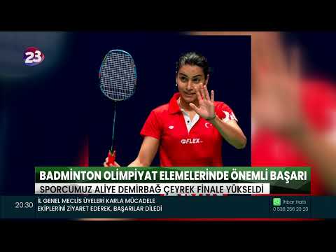 BADMİNTON OLİMPİYAT ELEMELERİNDE ÖNEMLİ BAŞARI SPORCUMUZ ALİYE DEMİRBAĞ ÇEYREK FİNALE YÜKSELDİ