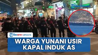 Hendak Menuju Iran, Kapal Induk Terbesar AS Diusir saat Singgah di Pangkalan Laut AS di Yunani