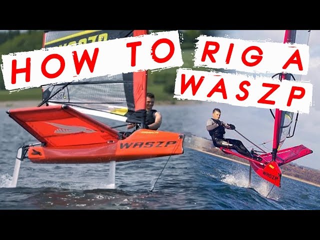 HOW TO RIG A WASZP - Tips and Tricks from Sam to get you flying easily!