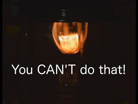 You CAN'T do that with a Coleman Lantern