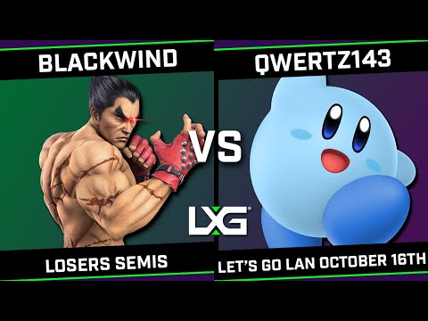 Blackwind (Kazuya) vs qwertz143 (Kirby) - LXG Let's Go LAN October 16th