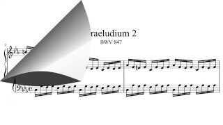 J.S. Bach, The Well-Tempered Clavier, Book I, Prelude No 2 in C Minor, BWV 847