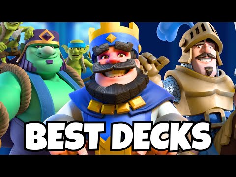 The BEST 10 Decks to Reach 10,000 Trophies (New Meta)