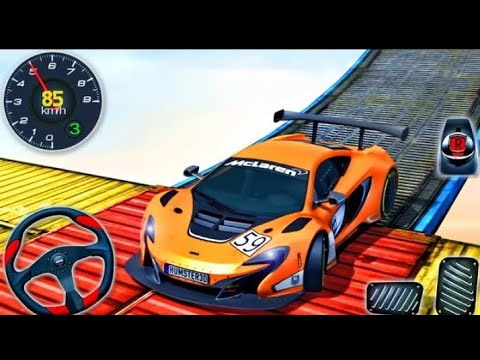Impossible Stunt Car Tracks 3D Simulator - New Vehicle Unlocked - Android GamePlay #2