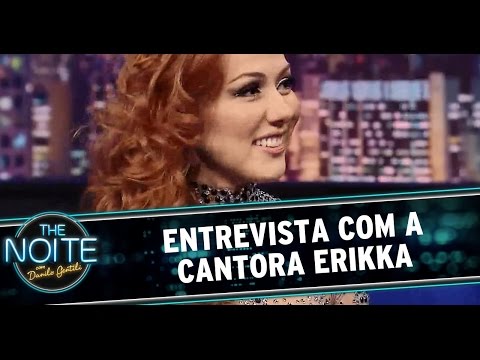 The Noite (11/11/14) - Entrevista com a cantora Erikka