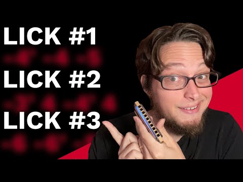 3 FAST Harmonica Licks (to speed up your playing)