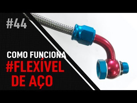Flexible with steel mesh ("Aeroquip")! What is it for? Understand! CF #44 - High RPM