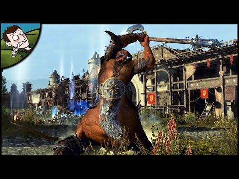 THE END TIMES! Total War WARHAMMER Massive Siege Battle Gameplay!