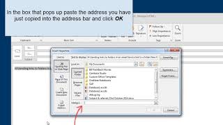 How to send a link to a file or folder in an email